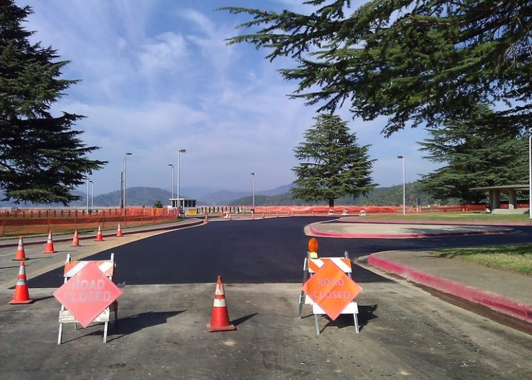 Shasta Dam Traffic Circle Pavement Rehabilitation