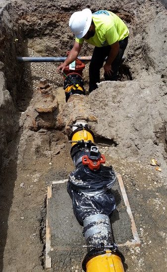 Repair Underground Water Distribution System - Alameda Coast Guard Island