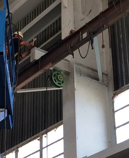 J.F. Carr Powerplant Trolley Beam Replacement