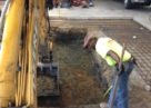Vehicle Lift-Concrete foundation